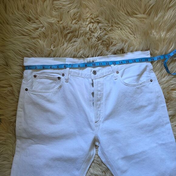 NWT AGOLDE Parker Jean In Milkshake Colorway Size 32 - Picture 7 of 7